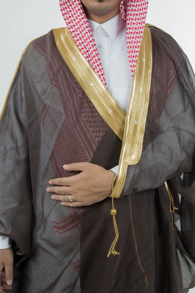 Men's bisht for occasions, oud color