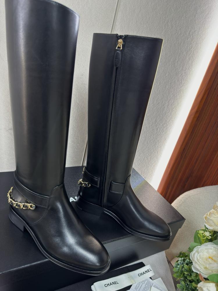 Chanel high boot
