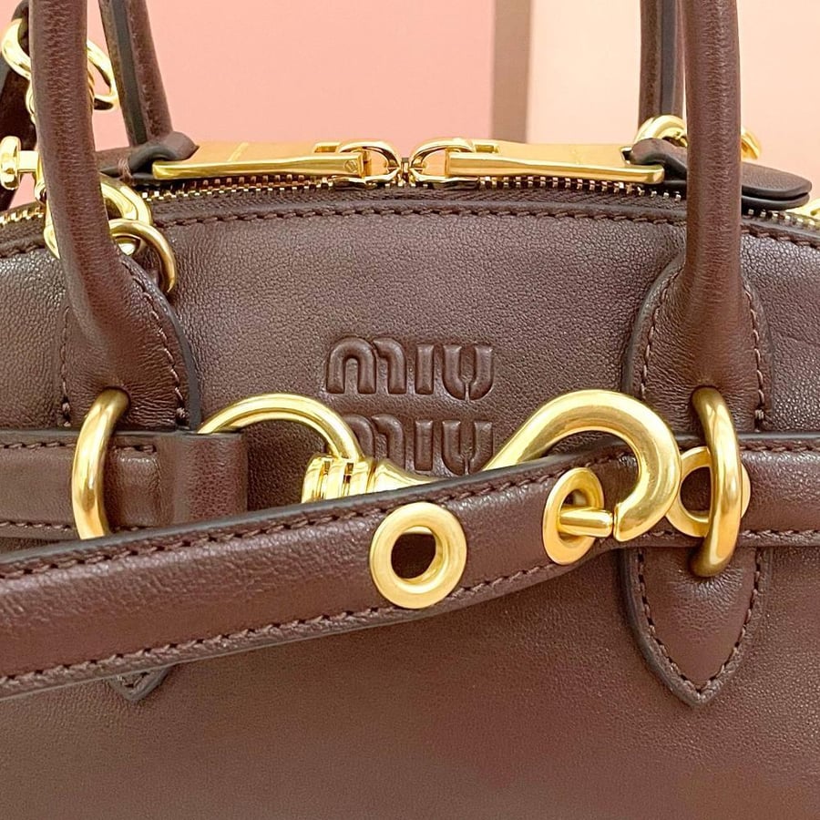 Miu Miu Aventure Nappa size 21cm