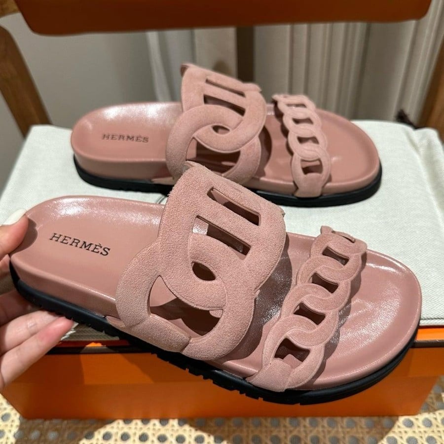 Extra sandal Rose Perle color