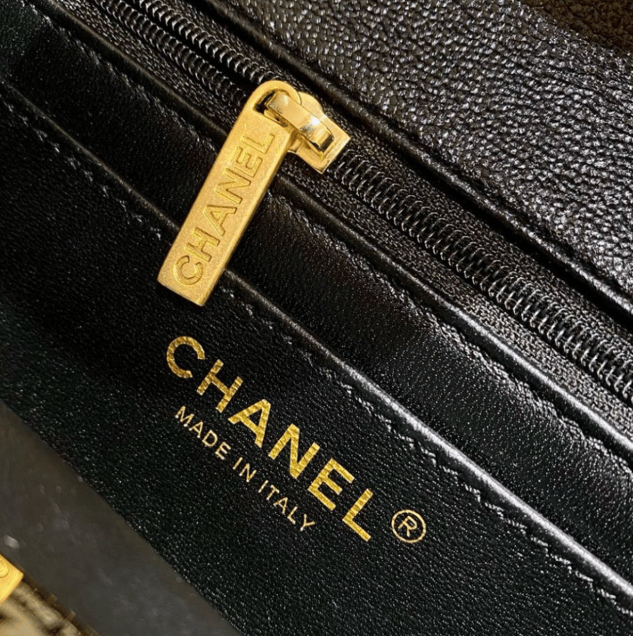 شنطة Chanel Coco Handle Black – مقاس 24