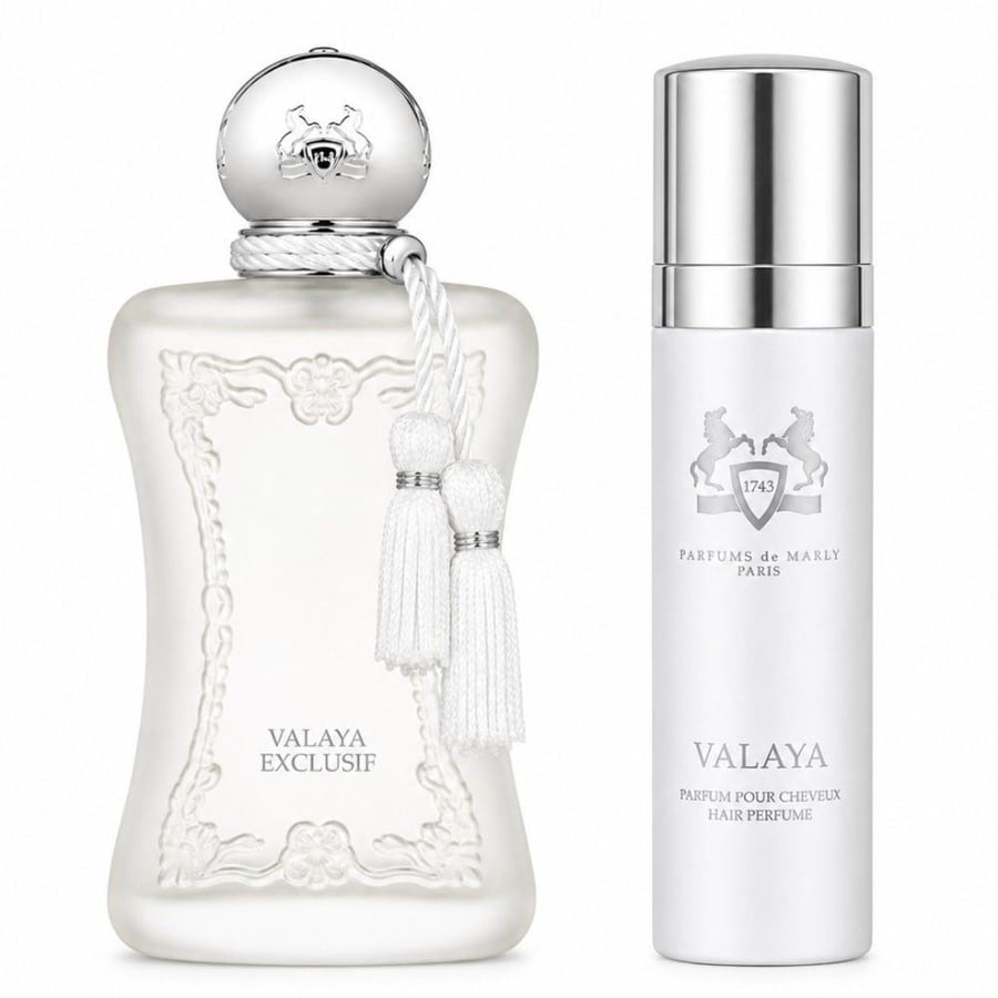 مجموعة عطر فالايا من دي مارلي اكسكلوسيف 75 مل + عطر شعر فالايا 75 مل