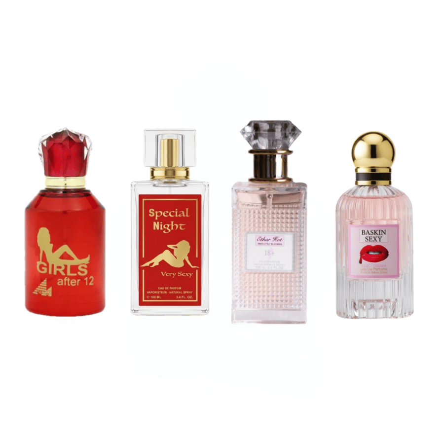 عرض عطور الأنوثة بكج الحب للجنسين 100مل لكل عطر