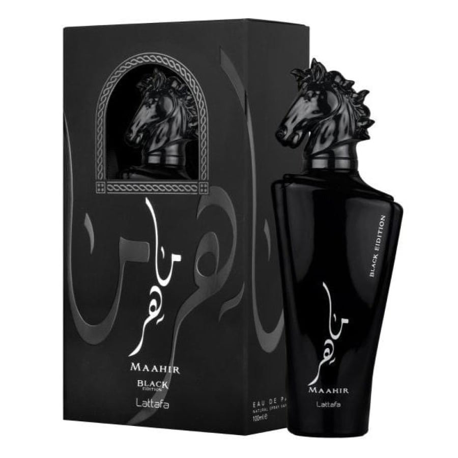 عطر ماهر بلاك ايديشن من لطافة أو دي بارفيوم 100 مل