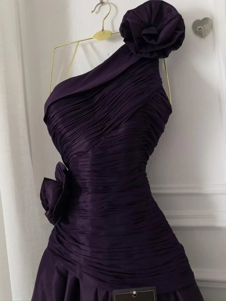 Lilac Chanton evening dress