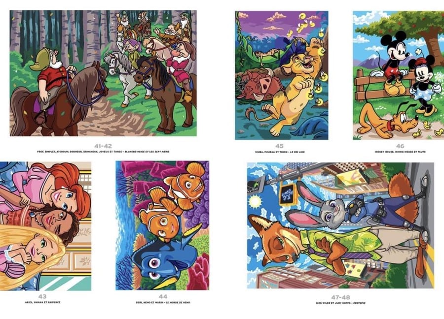 Coloriages mystères Disney - Grands classiques Tome 13