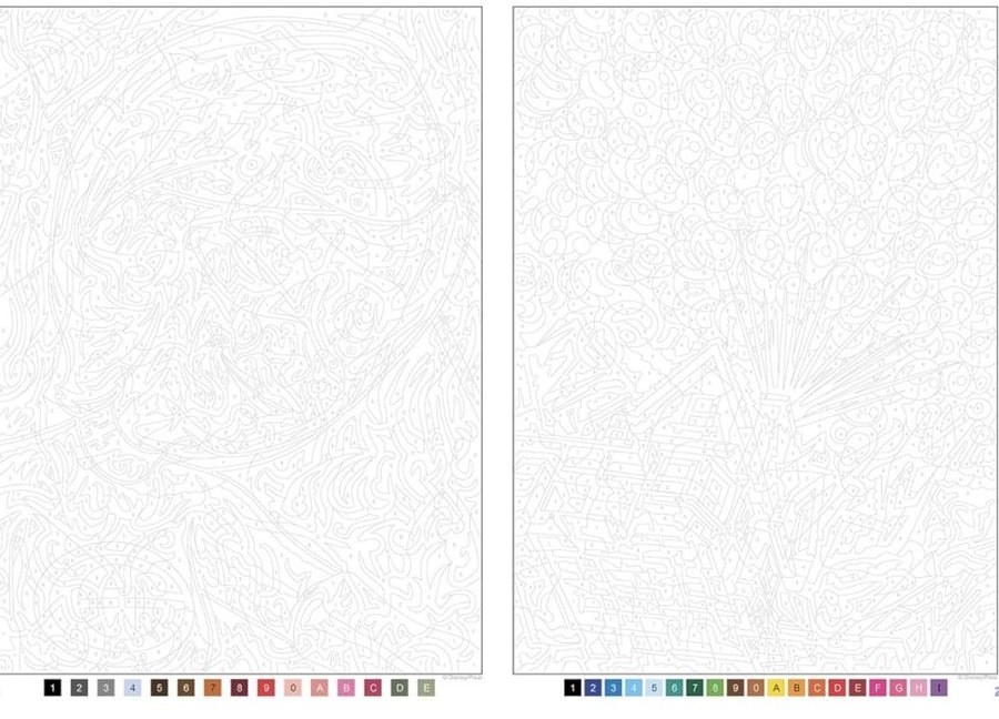 Coloriages mystères Disney - Best of Pixar