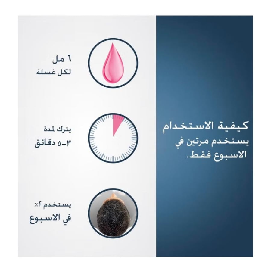 شامبو ضد القشرة والتهاب الجلد الدهني 100 مل - لعلاج القشرة وتنظيف فروة الرأس