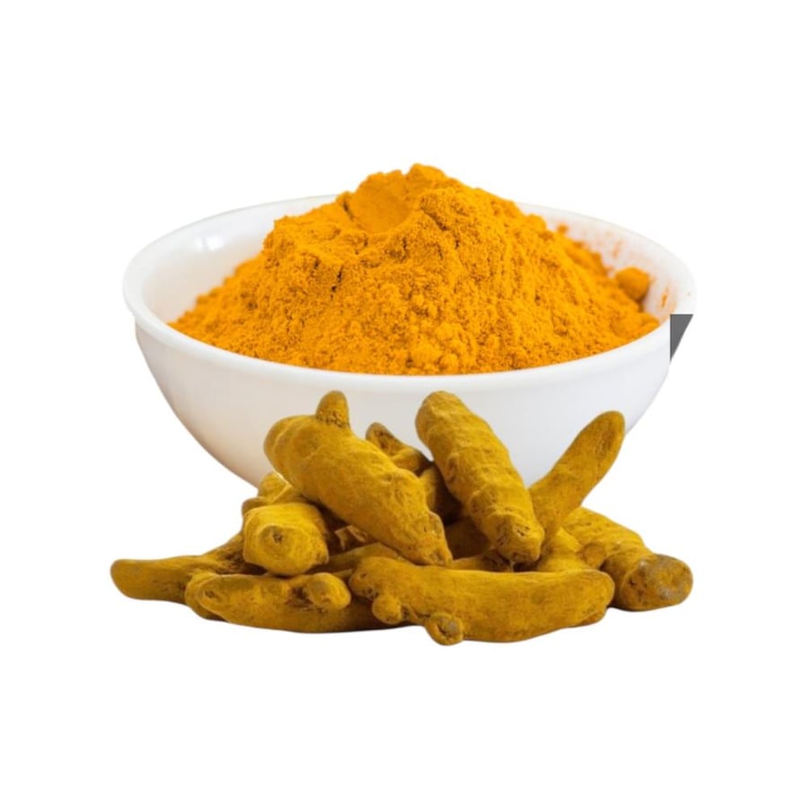 كركم طبيعي مغسول مطحون فاخر - من عطارة رضوان