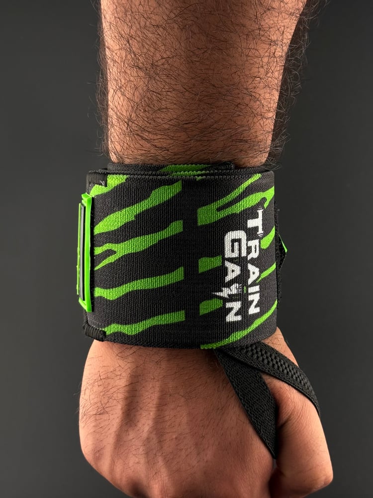 Neon Scratches - Wrist Wraps
