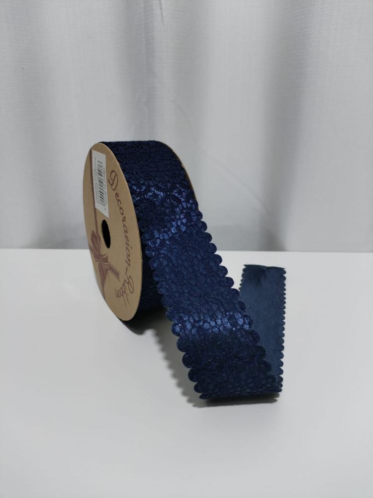 Blue fabric strips 4cm * 12 meters