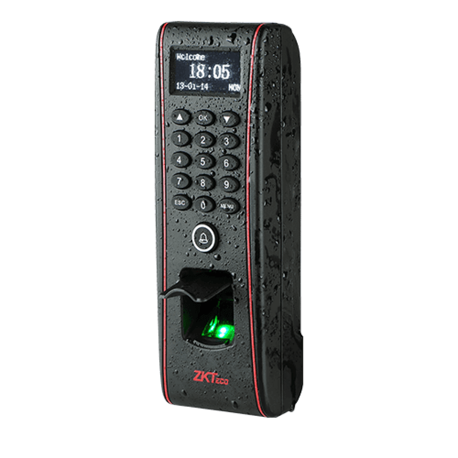 ZKTeco TF1700 fingerprint device is waterproof (IP65)