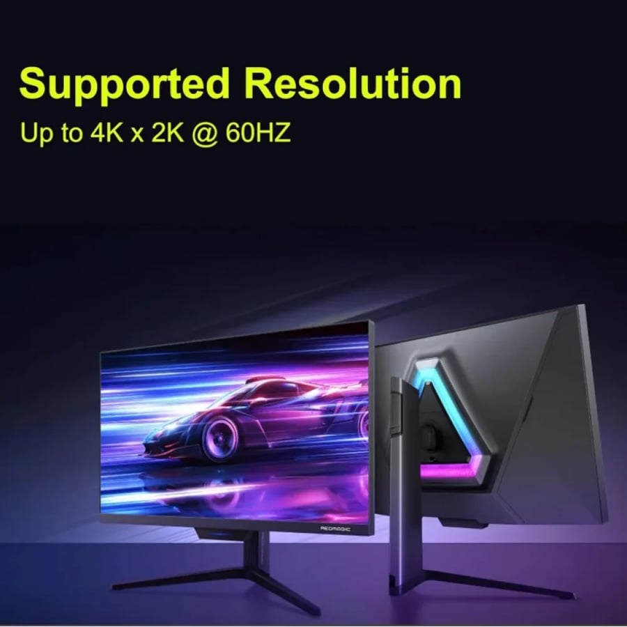 محول احترافي من Mini DisplayPort إلى DisplayPort لنقل الفيديو عالي الدقة للشاشات