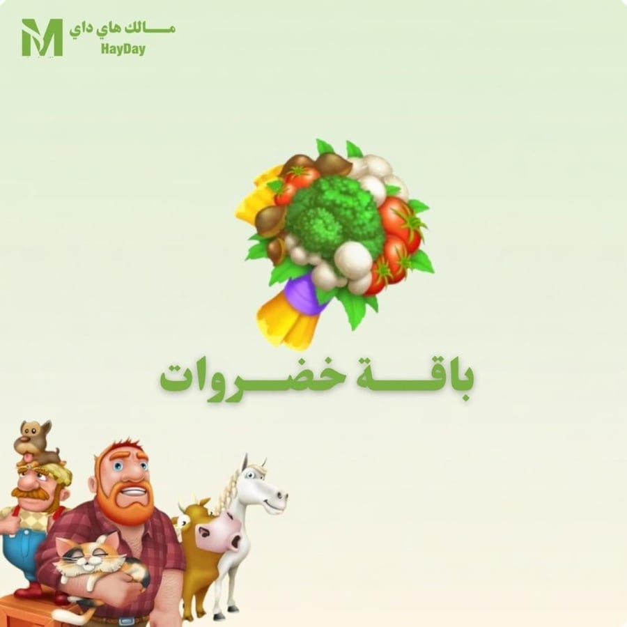 باقة خضروات