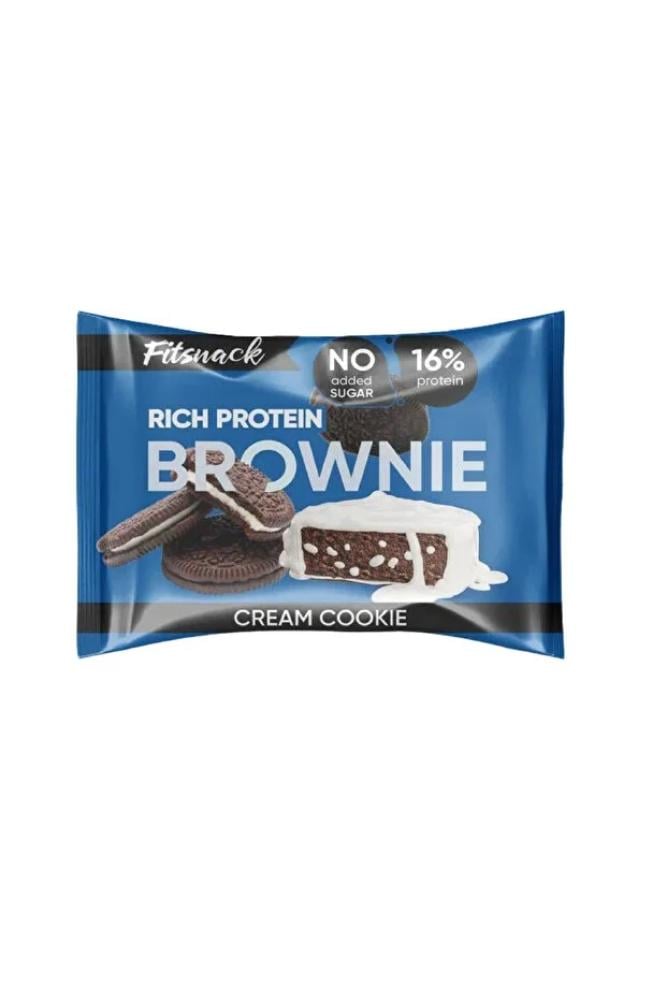 Packet Fit Snack Brownie with cookies and cream 10 pieces