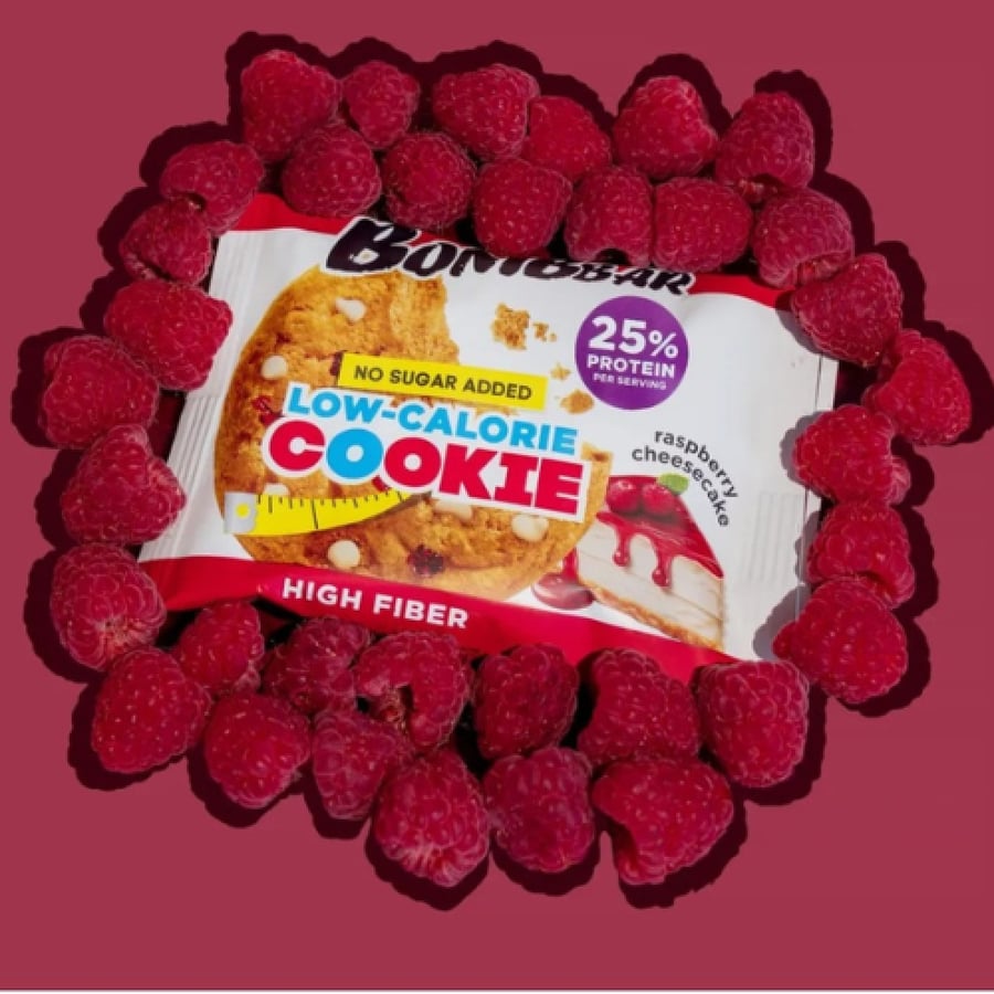 Bombar Protein Cookies raseberry Cheesecake flavour 40g