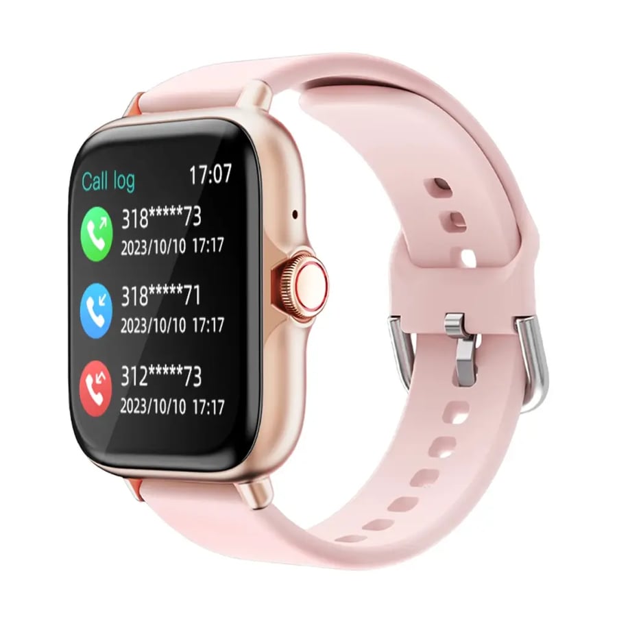 ساعة ذكية 1.83” مقاومة للماء – مكالمات ورسائل مع تتبع النوم والرياضة لهواتف iPhone وAndroid