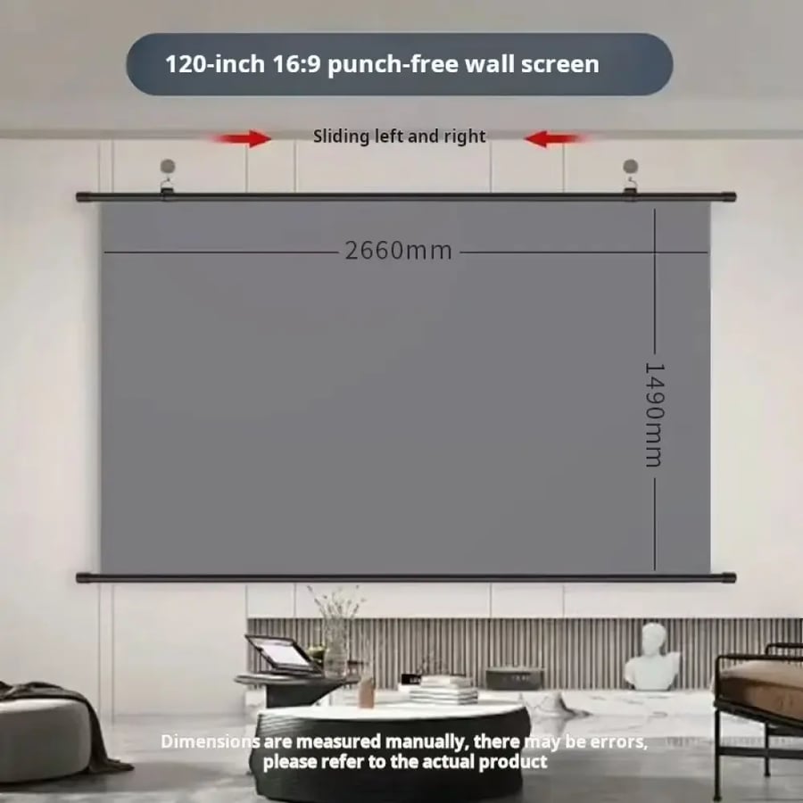 شاشة XIAOHUI مضادة للضوء 60”-133”