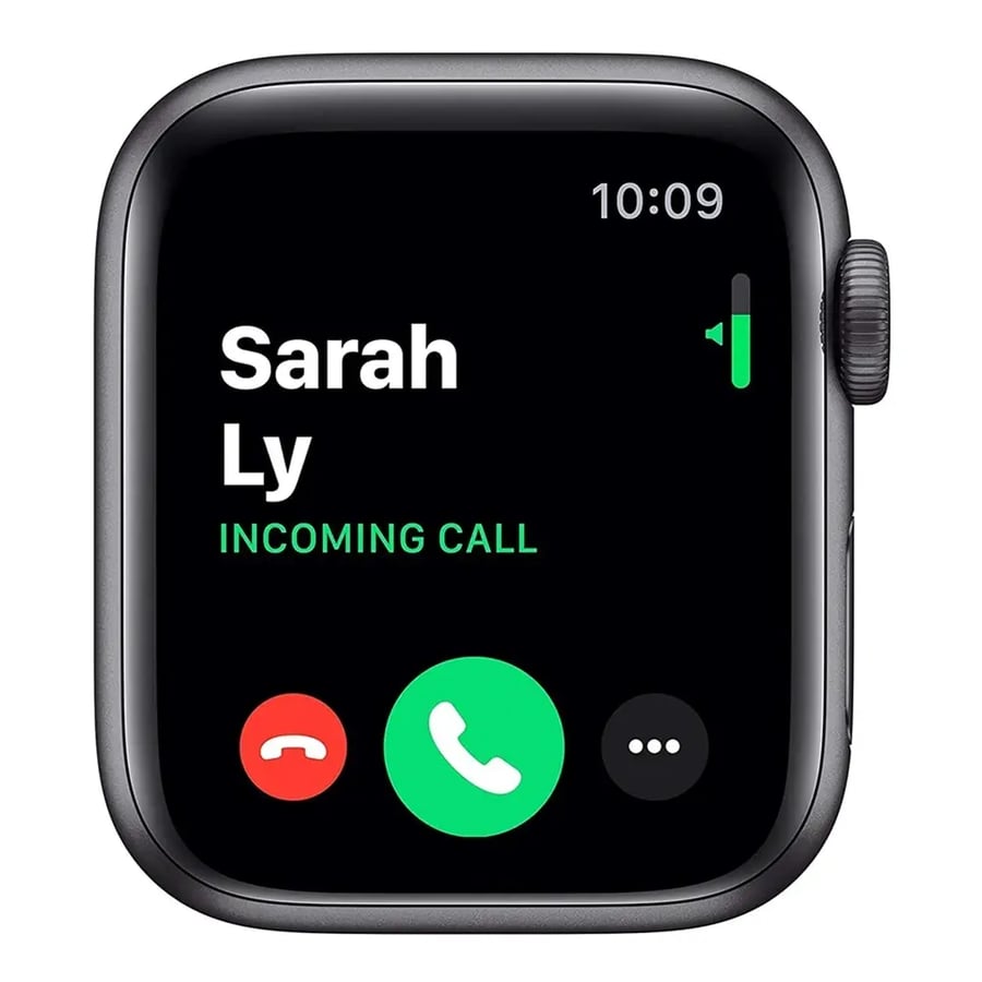 ساعة أبل Apple Watch Series 5 – 40/44مم ألمنيوم GPS مع سوار رياضي