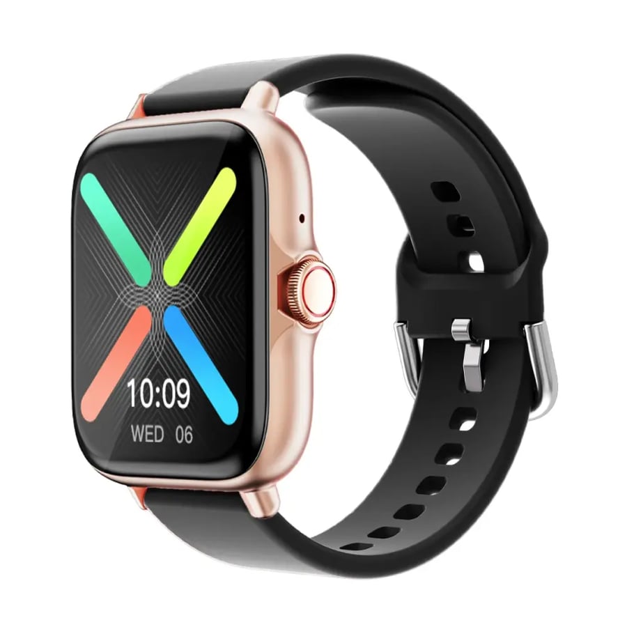 ساعة ذكية 1.83” مقاومة للماء – مكالمات ورسائل مع تتبع النوم والرياضة لهواتف iPhone وAndroid