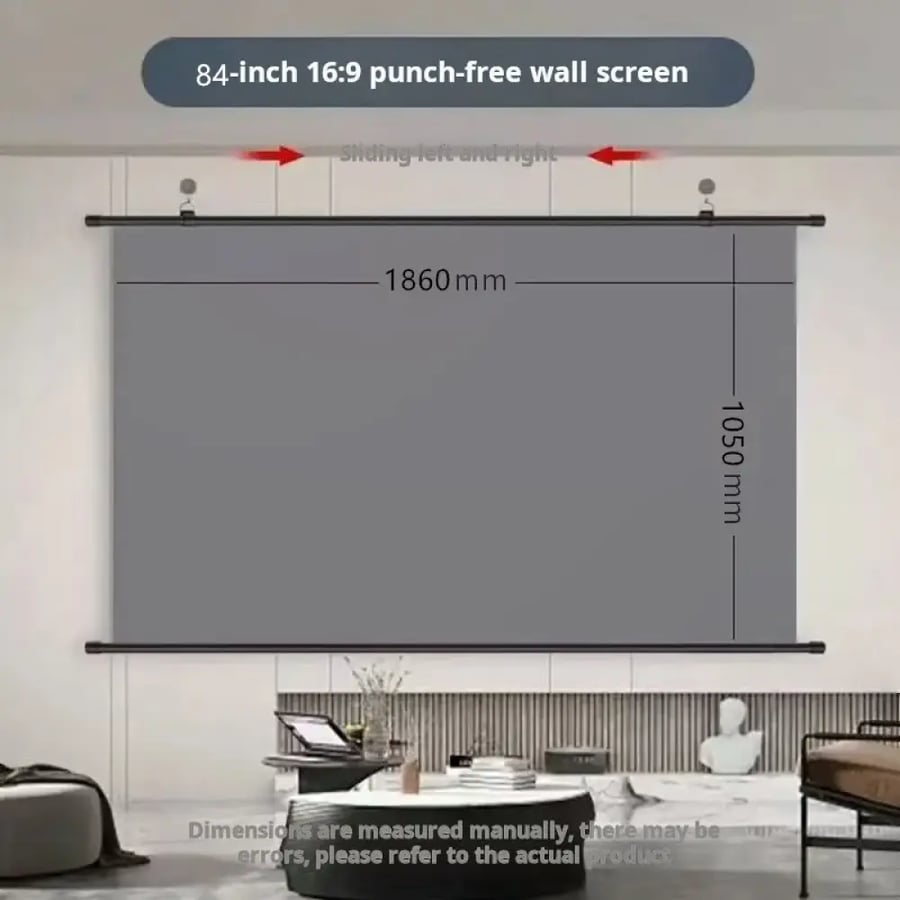 شاشة XIAOHUI مضادة للضوء 60”-133”