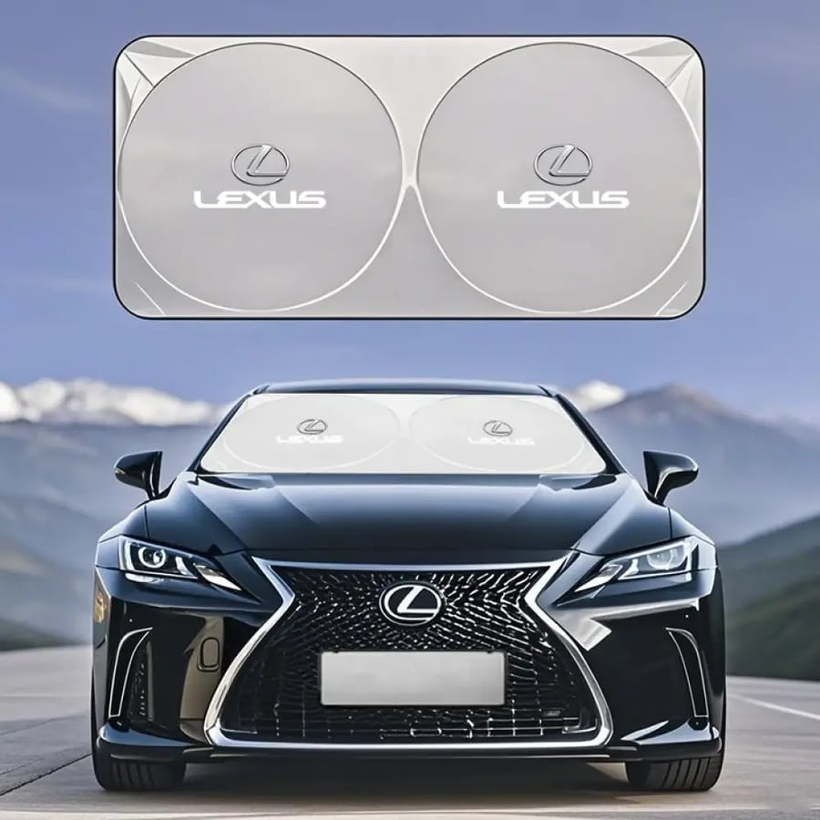 غطاء شمس زجاج أمامي لكزس F SPORT