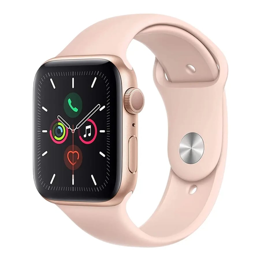 ساعة أبل Apple Watch Series 5 – 40/44مم ألمنيوم GPS مع سوار رياضي