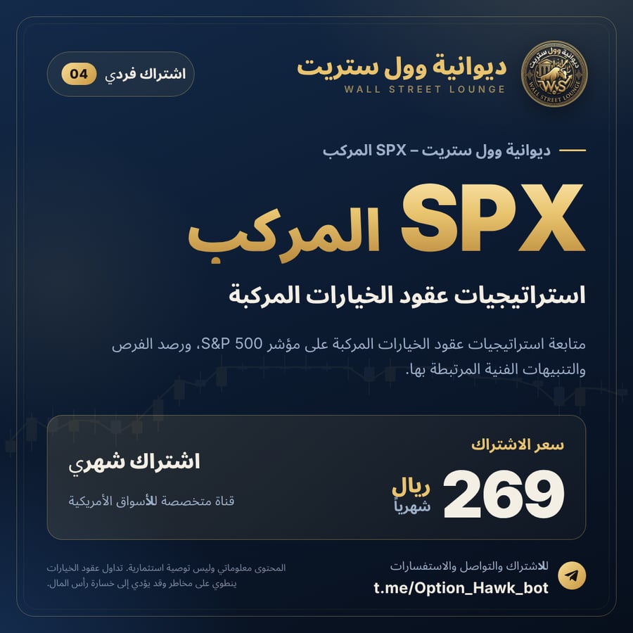 SPX المركب استراتيجيات عقود الخيارات المركبة