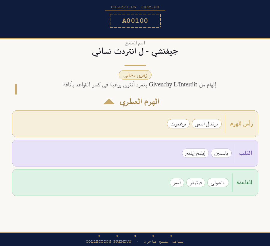 جيفنشي - ل انتردت - دي بار فان نسائي