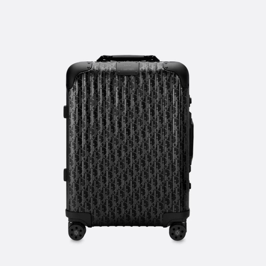 dior and rimowa trolley