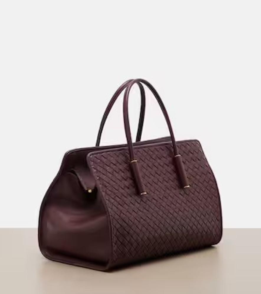 bottega Barbara Intrecciato leather tote bag