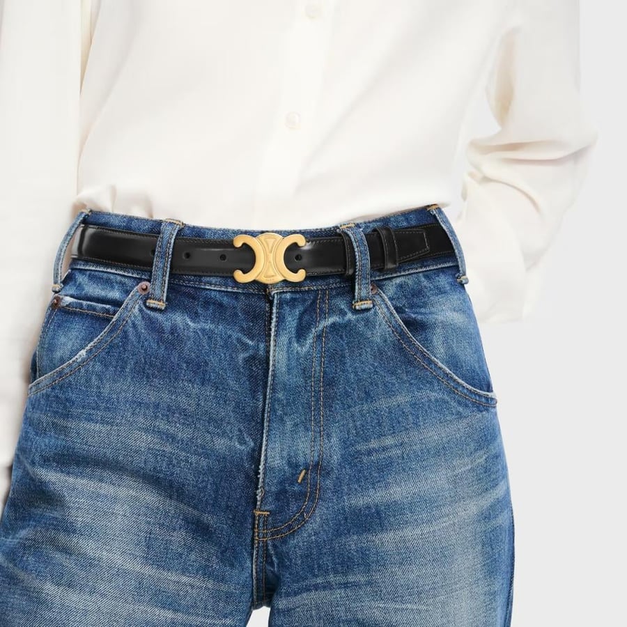 celine Triomphe Belt belt
