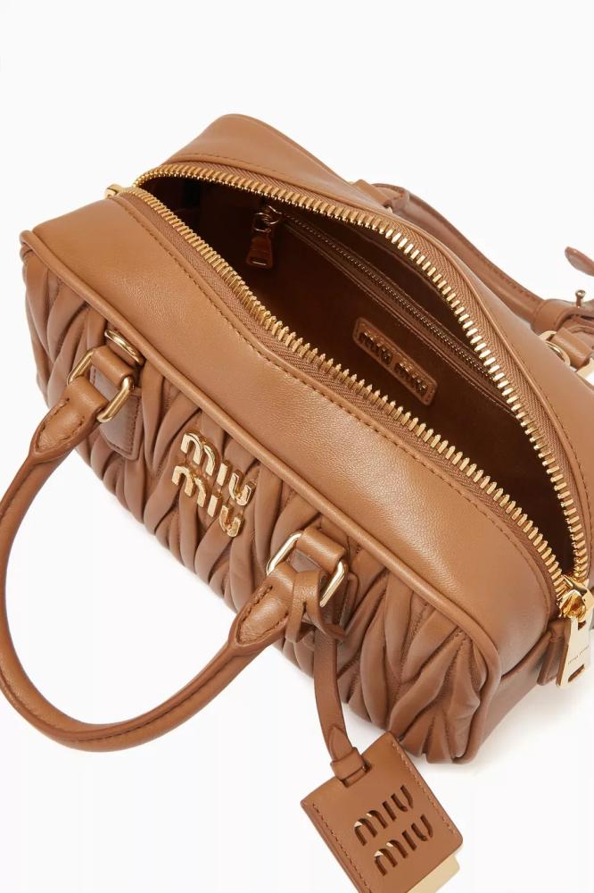 miu miu Arcadie Matelassé Nappa