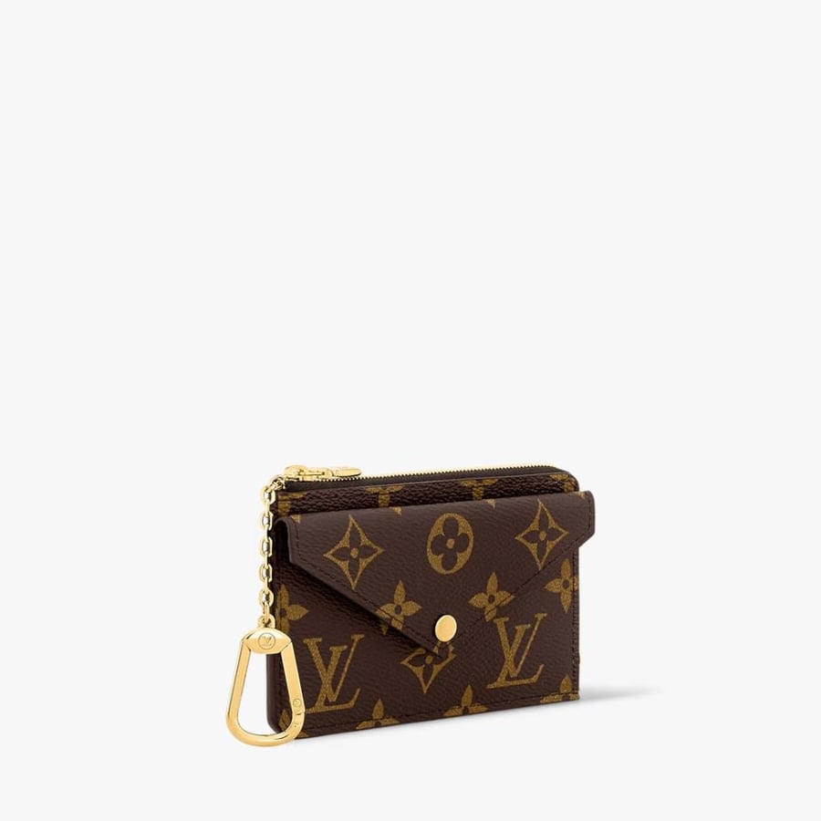 lv recto verso card holder