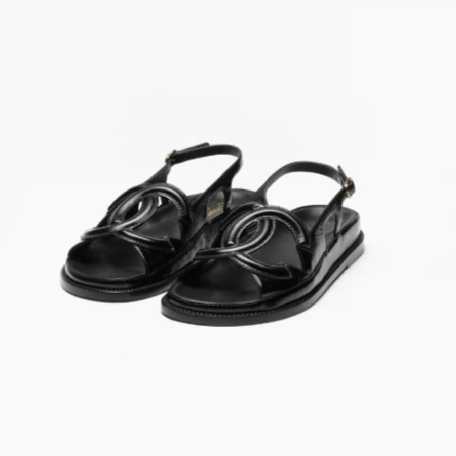 chanel blazy dad sandals
