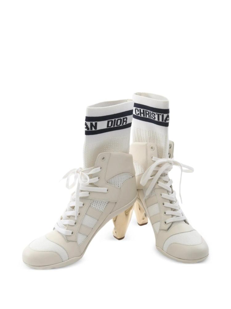 dior 2010s D-Zenith lace-up boots