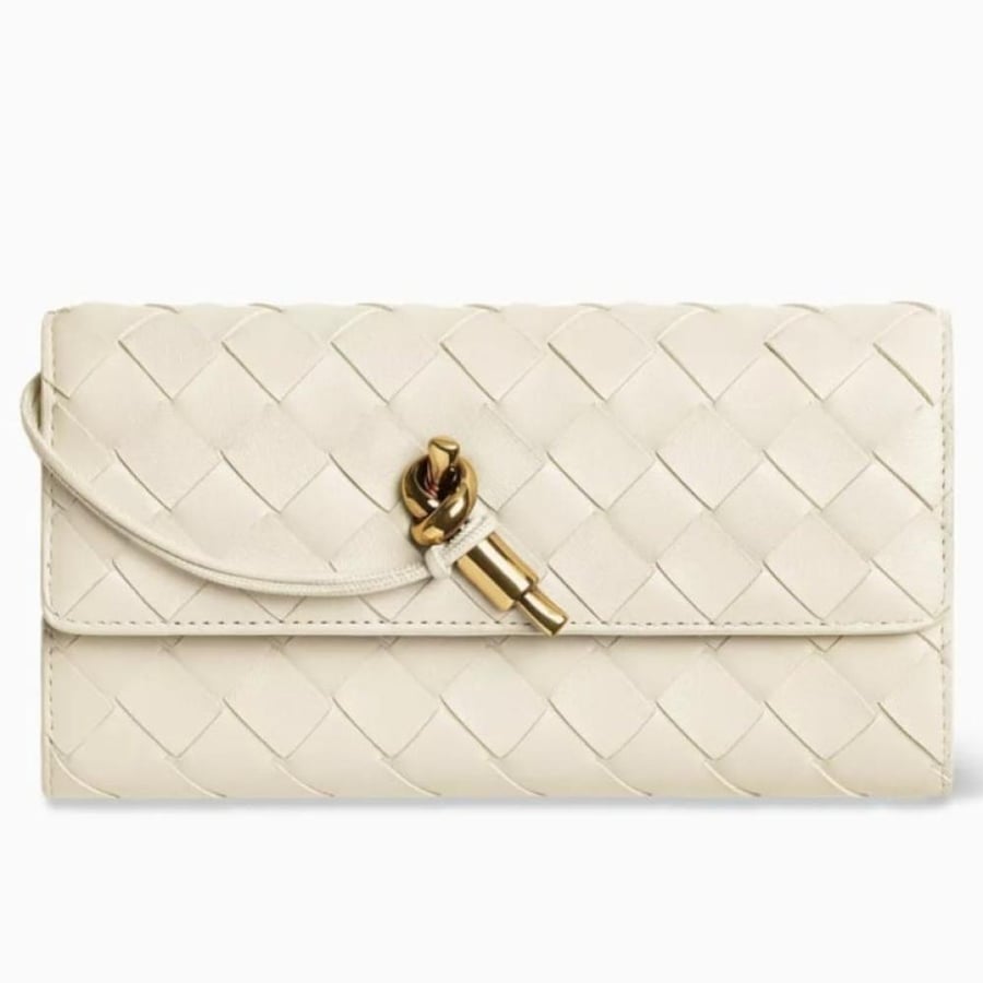 bottega Andiamo Flap Wallet