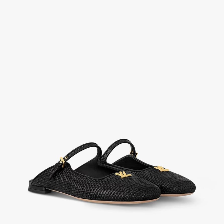 lv Swing Open Back Ballerina