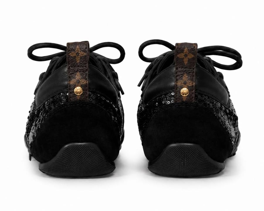 LV Sneakerina shimmery shoes