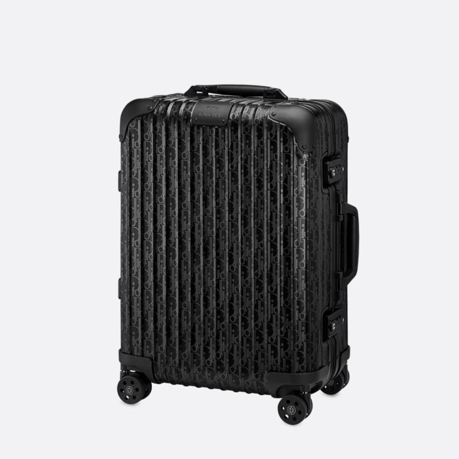 dior and rimowa trolley