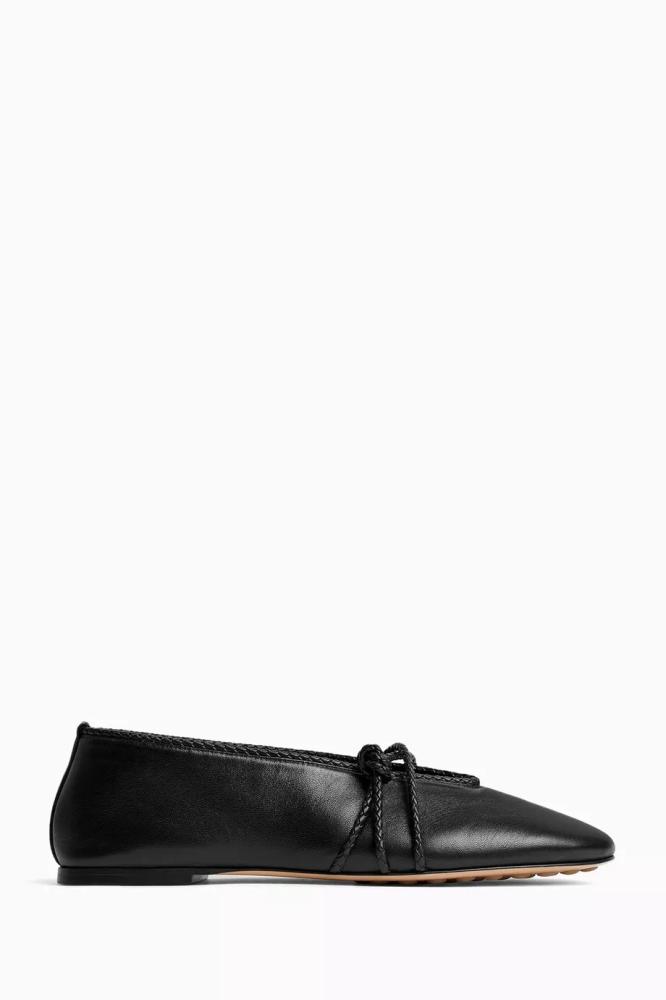 bottega Rosa Mary-Jane Ballerinas flat