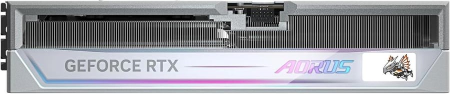 Gigabyte Aorus GeForce RTX 5090 Master Ice 32G Graphics Card - 32 GB GDDR7, 512 Bit, PCI-E 5.0, 2655MHz Core Frequency, 3 x DP 2.1a, 1 x HDMI 2.1b, NVIDIA DLSS 4, GV-N5090AORUSM ICE-32GD