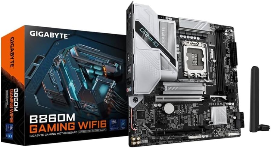 GIGABYTE B860M GAMING WIFI6 Intel Motherboard Ultra Processors