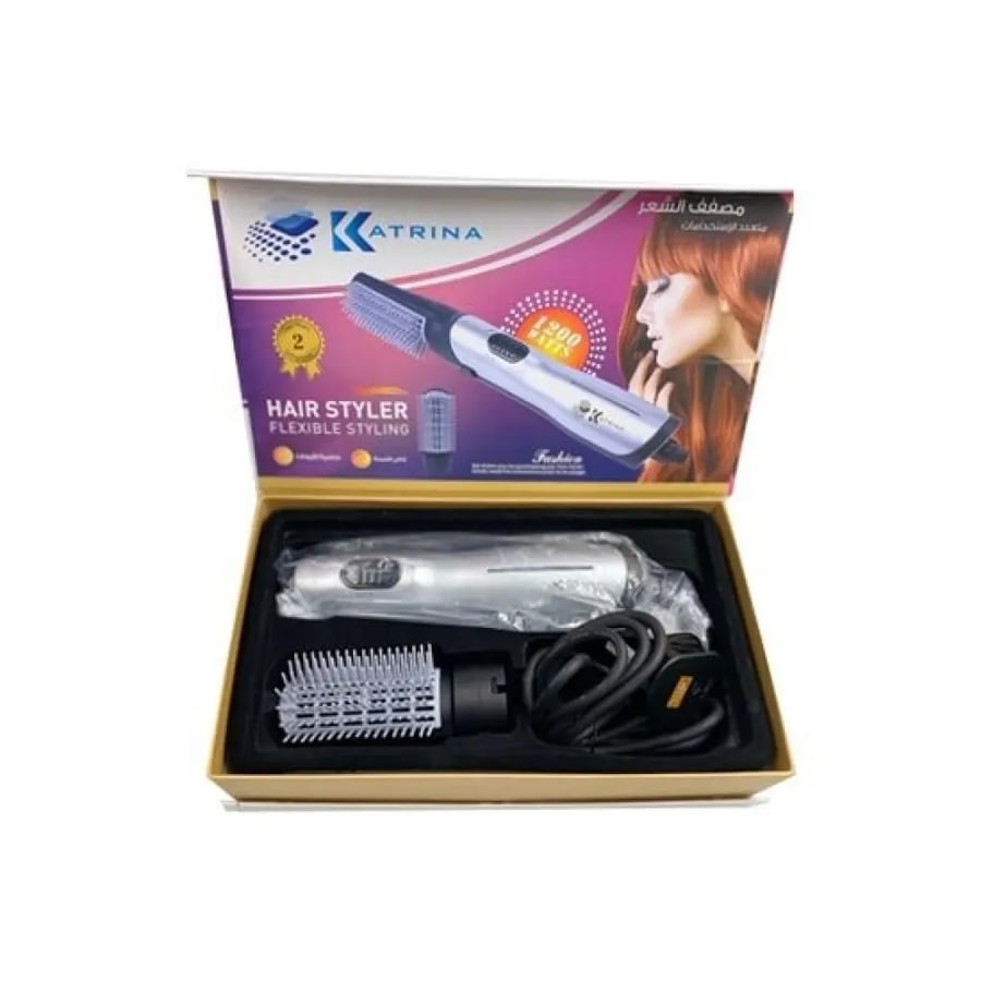 استشوار الشعر فرشاة 1200واط من كاترينا KT-6001