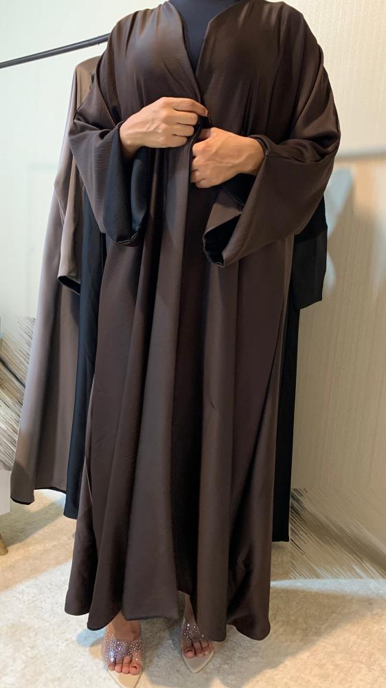 عباية بثلاث الوان دبل فيس