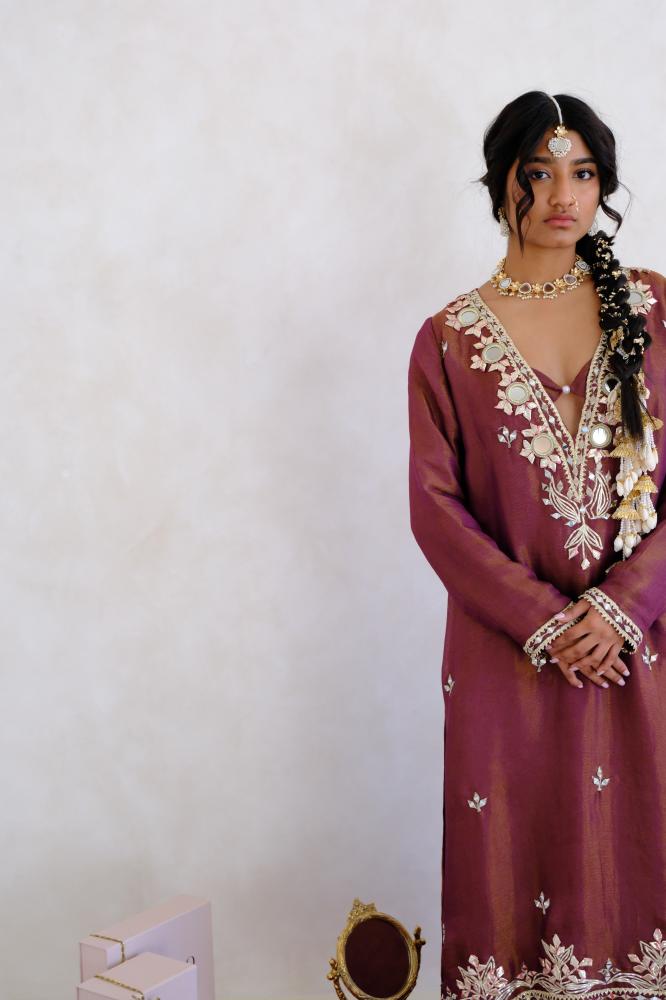 Mehtab - Imperial Plum Set