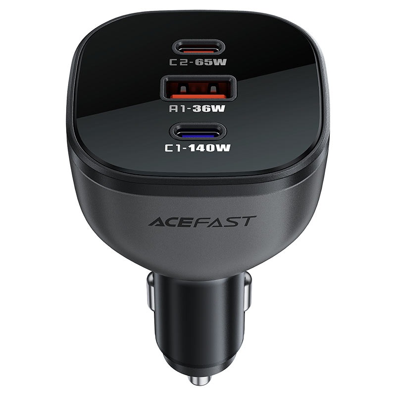 شاحن سيارة فائق القوة ايس فاست (ACEFAST B14 165W) 3 منافذ شحن لابتوب وجوال
