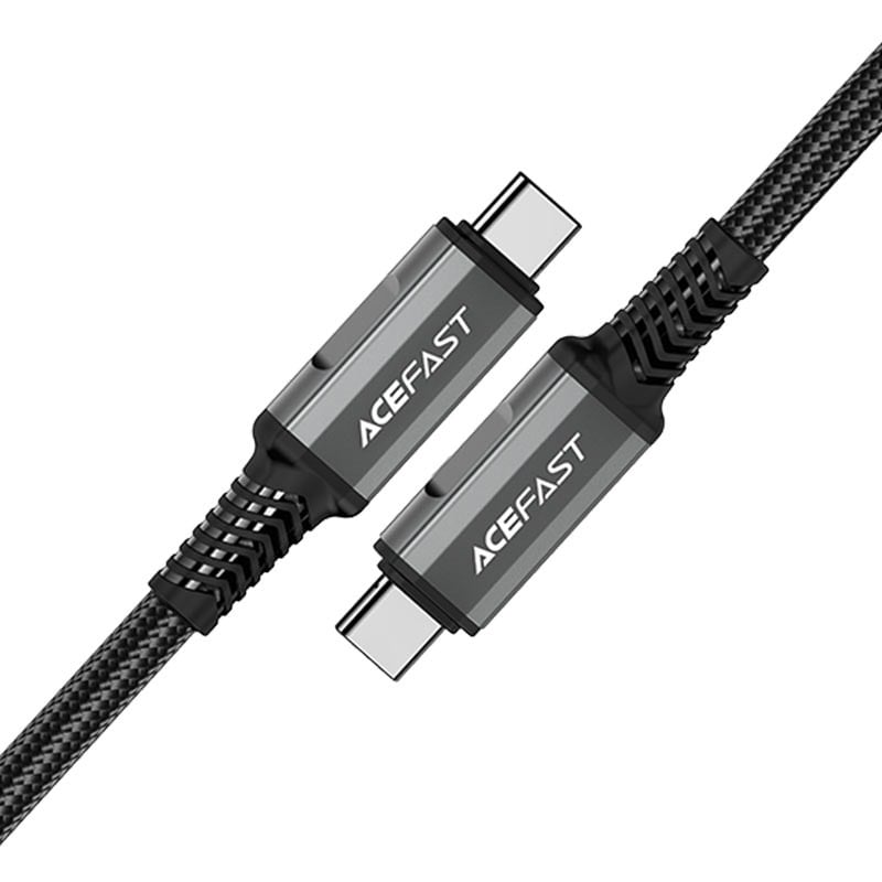 كيبل تايب سي ايس فاست C1-09 USB-C إلى USB-C 240W 40Gbps 4K