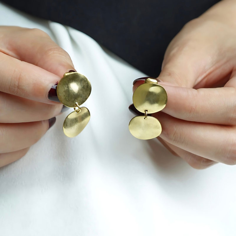 Gold Vintage Earrings