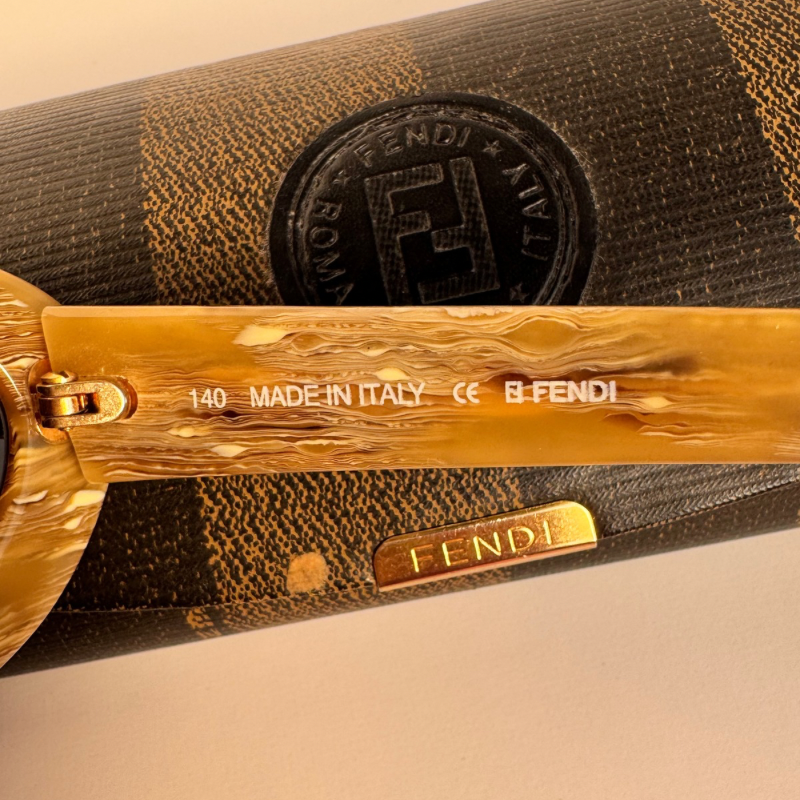 Vintage Fendi Amber Sunglasses